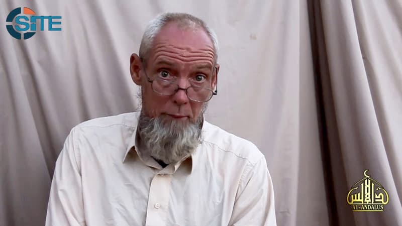 Sjaak Rijke, l'otage néerlandais au Mali libéré lundi par des forces spéciales françaises.