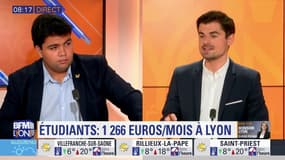 "Le coût de la rentrée, aujourd'hui, est de 2500 euros pour un étudiant", déplore Yanis Limame, président de l'organisation étudiante Gaelis