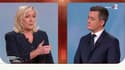 Marine Le Pen et Gérald Darmanin en débat sur France 2, le 11 février 2021.