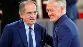 Noël Le Graët et Didier Deschamps