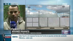 "Hier il ne fallait pas être Français autour d'Istra, Car l’accès au stade était bloqué à plus de 100m, des policiers tournaient autour du stade à plus de 50m pour être sur que rien ne fuite dans les médias"