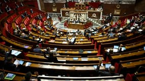 L'Assemblée nationale, à Paris.