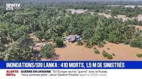 Sri Lanka: plus de 400 morts et au moins un million d'habitants sinistrés dans des inondations et glissement de terrains