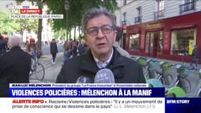 Affaire Traoré: "Le garde des Sceaux n'a pas à recevoir des justifiables pendant que la procédure est en cours", déclare Jean-Luc Mélenchon