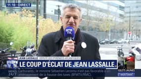 Pour le député Jean Lassalle, le mouvement des gilets jaunes est une "expérience exceptionnelle"