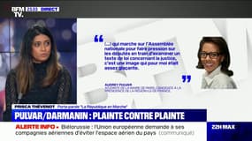 Prisca Thévenot: "Audrey Pulvar est en train de faire un appel du pied à Jean-Luc Mélenchon"
