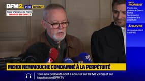 "On a bien posé l'enjeu de ce procès", estime l'ex-otage Didier François après l'annonce de la prison à perpétuité pour Mehdi Nemmouche