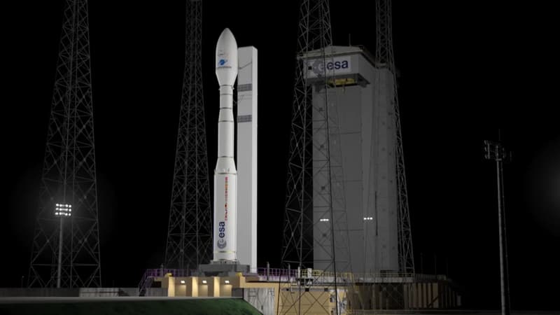 La fusée Vega-C, petite soeur d'Ariane 6, parée pour son premier décollage