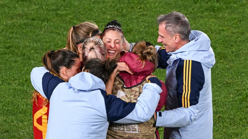 La joie des Espagnoles lors de la demi-finale de la Coupe du monde, le 15 août 2023.