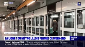 La ligne 1 du métro lillois fermée samedi soir et dimanche toute la journée