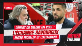  Montpellier : L'échange savoureux entre Nicollin et Delort sur le départ de l'attaquant en 2021