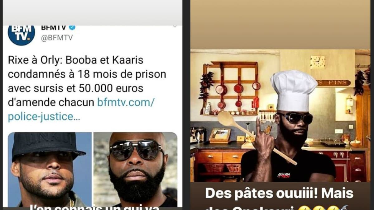 Booba sur Instagram Booba sur Instagram