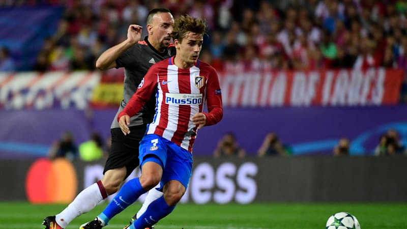 Antoine Griezmann et Franck Ribéry