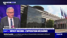 Déficit public: "Ce n'était pas prévisible", estime Jean-René Cazeneuve (député Renaissance, rapporteur général de la Commission des Finances)