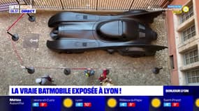 Une vraie Batmobile est exposée actuellement à Lyon