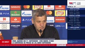 Ligue des champions / Genesio : "Un mot pour caractériser Hoffenheim? Transition"