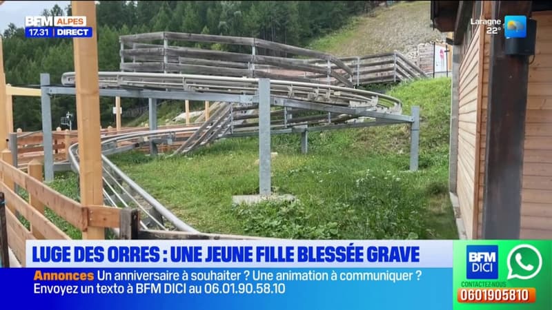 Les Orres: une jeune fille blessée gravement après un accident de luge sur rail