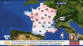 La météo pour ce mardi 8 mai 2018