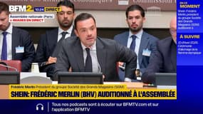 Shein: "Je considère qu'il y a une dimension éthique à ce partenariat", déclare Frédéric Merlin, patron du BHV