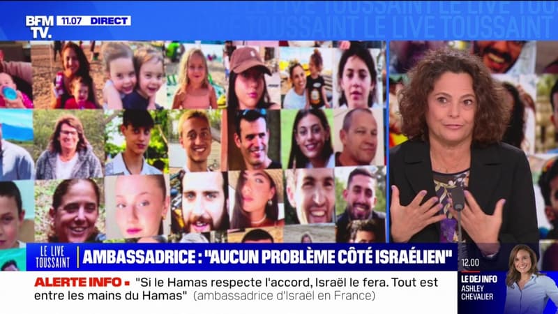 Alona Fisher Kamm, ambassadrice d'Israël en France: 