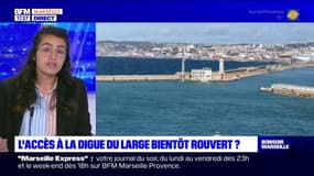 Marseille: l'accès à la digue du Large bientôt rouvert?