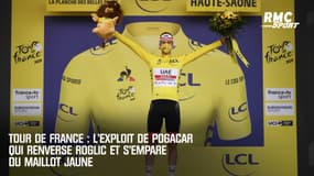 Tour de France : l’exploit de Pogacar qui renverse Roglic et s’empare du maillot jaune