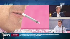 "Neuf mégots sur dix jetés dans un caniveau à Paris se retrouvent dans la mer"