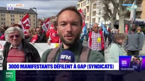 Grève du 6 avril: 3000 manifestants à Gap selon les syndicats
