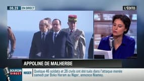 Le parti pris d'Apolline de Malherbe : Budget de la Défense : l'arbitrage de Hollande inquiète – 29/04