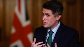 Gavin Williamson, secrétaire d'État à l'Éducation, à Londres le 24 février 2021