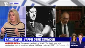Candidature d'Eric Zemmour: comment il tente de copier le général de Gaulle