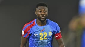 Le capitaine du Congo Chancel Mbemba face à la Zambie lors de la CAN