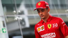 Charles Leclerc à Interlagos, le 14 novembre 2019