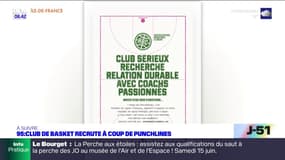 Ligne Directe: le club Auvers Basketball cherche plusieurs coachs pour la saison prochaine