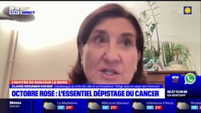 "Faire l'autruche ça ne mène à rien": Claire Mounier-Vehier appelle les femmes à se faire dépister contre le cancer du sein