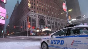 Voiture de police à New York, le 14 mars 2017