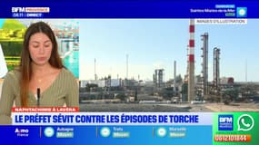 Naphtachimie à Lavéra: le préfet sévit contre les épisodes de torche