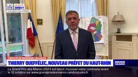 "Un accueil chaleureux": le nouveau préfet du Haut-Rhin Thierry Quefflélec a pris ses fonctions il y a dix jours
