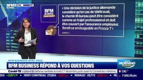 BFM Business avec vous : Télétravail, un accident de travail peut-il être couvert par l'assurance employeur ? - 27/12