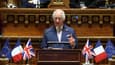 Charles III au Sénat le 21 septembre 2023.