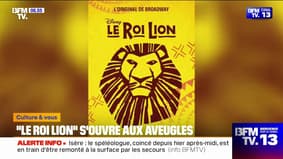 Le roi lion adapté au public aveugle et malvoyant