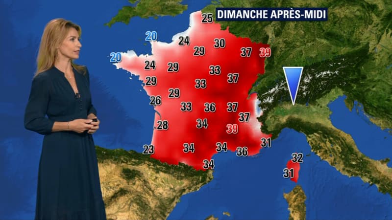 Météo du dimanche 30 juin 2019.