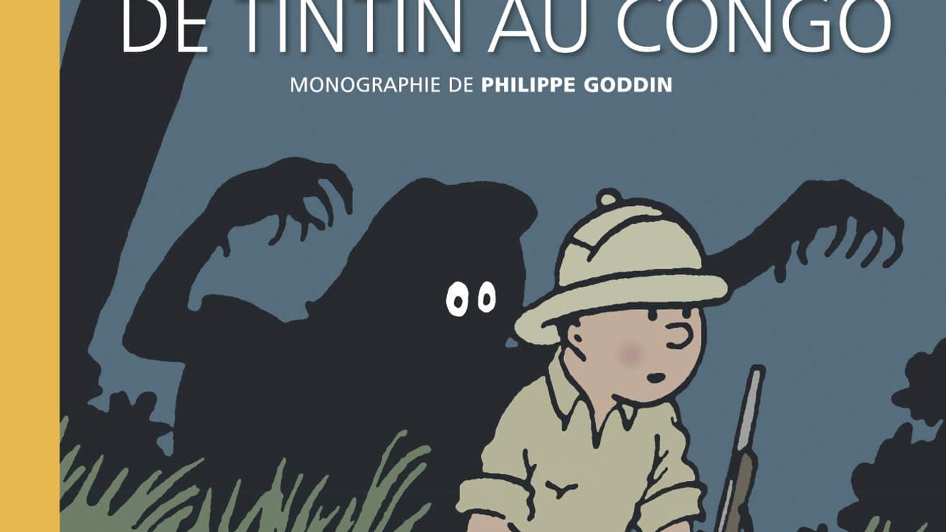 Couverture des Tribulations de Tintin au Congo Couverture des Tribulations de Tintin au Congo