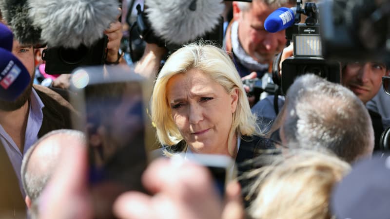 Campagne précoce, image policée... Comment s'explique la progression de Le Pen par rapport à 2017