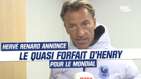 Coupe du monde (F) : Hervé Renard annonce à demi-mots le forfait d'Amandine Henry