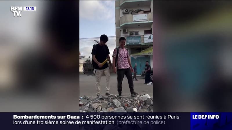Guerre Israël/Hamas: Mohammed et Omar, deux adolescents gazaouis, partagent leur quotidien sur les réseaux sociaux