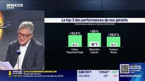 Le top 3 des gérants : Sébastien Lalevée, Céline Piquemal-Prade et Frederic Rozier - 26/09