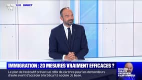 Edouard Philippe veut un plan d'immigration "pour ouvrir là où il est nécessaire d'ouvrir et contrôler là où il y a des abus"