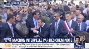 Emmanuel Macron hué et chahuté lors de son déplacement à Saint-Dié dans les Vosges