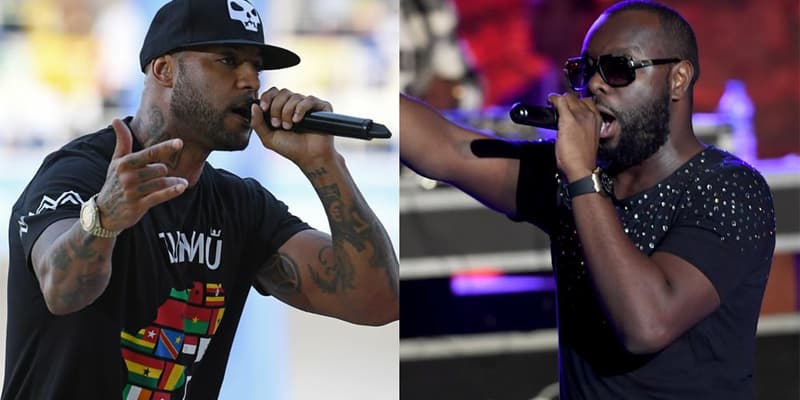 Booba et Maître Gims.